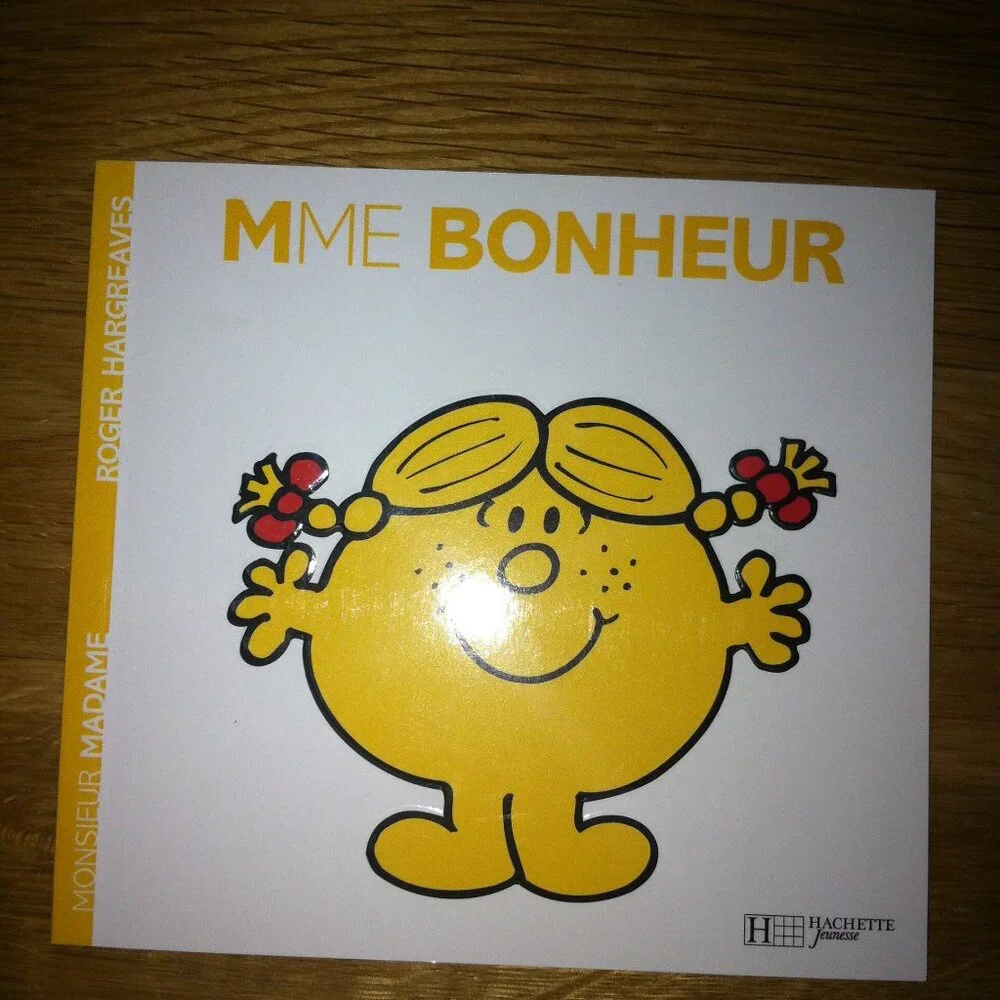 Mme Tetue, Mme Bonheur, Mme Chipie, Mme Risette, Mme Catastrophe by Hargreaves
